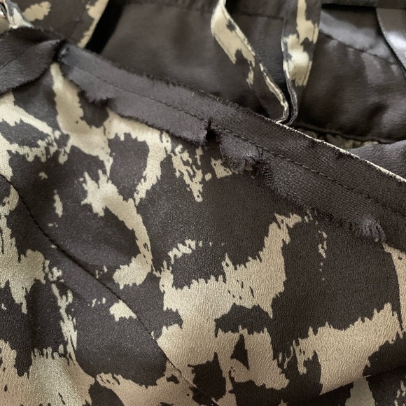 BUFFALO David Bitton Babydoll Tiered Spaghetti Strap Tank Black/Grey Size Small - Picture 7 of 11